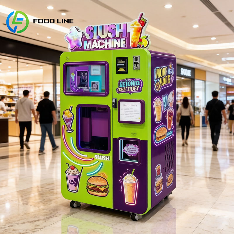 Slushie Machine Vending - 슬러시 제빙기 자동판매기 냉동음료 제조기 스무디
