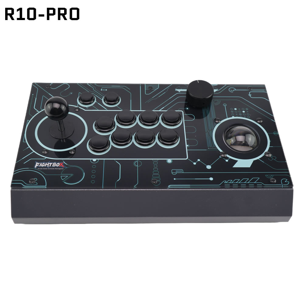 Trackball Controller Arcade - FightBox R10-PRO 아케이드 파이트 스틱(트랙볼 및