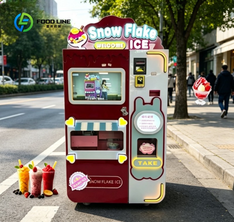 Slushie Machine Vending - 자동 슬러시 자판기 상업용 스무디 메이커