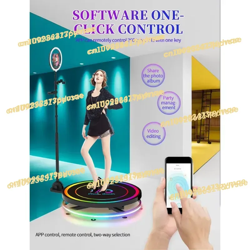 Photo Booth Machine - 2025 스마트 매직 로테이션 머신 자동
