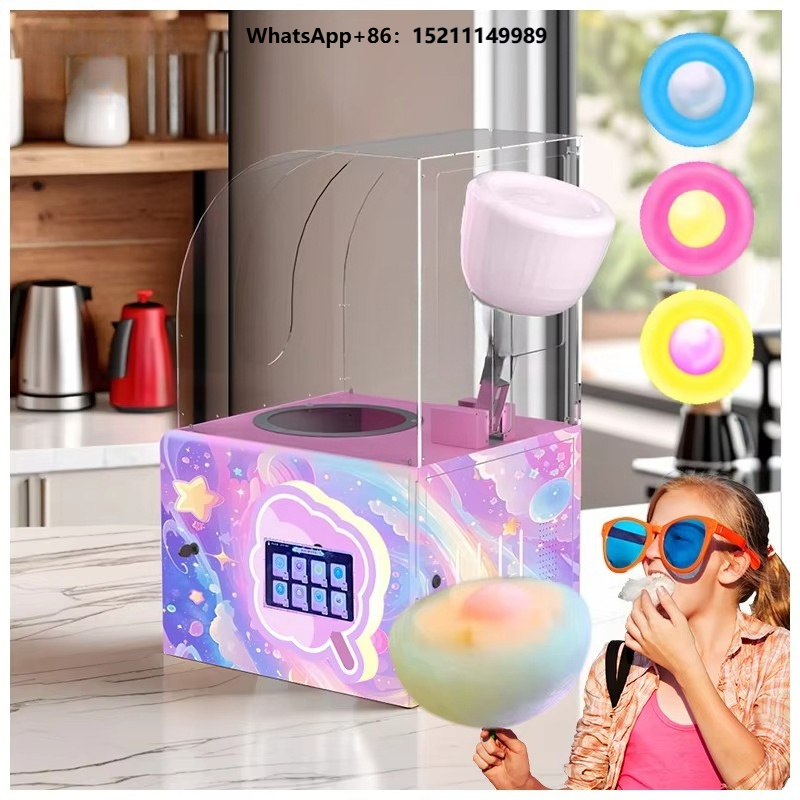 Candy Floss Machine - T30 팩토리 메이커 미니 상업용 반자동