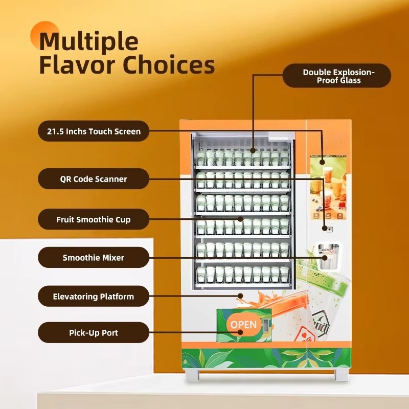 맞춤형 자동 냉장 스무디 자판기, 상업용 음료 서비스를 - Slushie Machine Vending 리뷰 및 가격