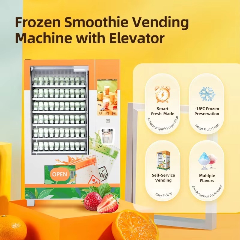 맞춤형 자동 냉장 스무디 자판기, 상업용 음료 서비스를 - Slushie Machine Vending 리뷰 및 가격