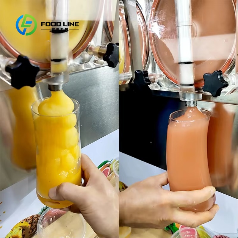 맞춤형 인증 상업용 아이스 슬러시 머신 다기능 스무디  - Slushie Machine Vending 리뷰 및 가격