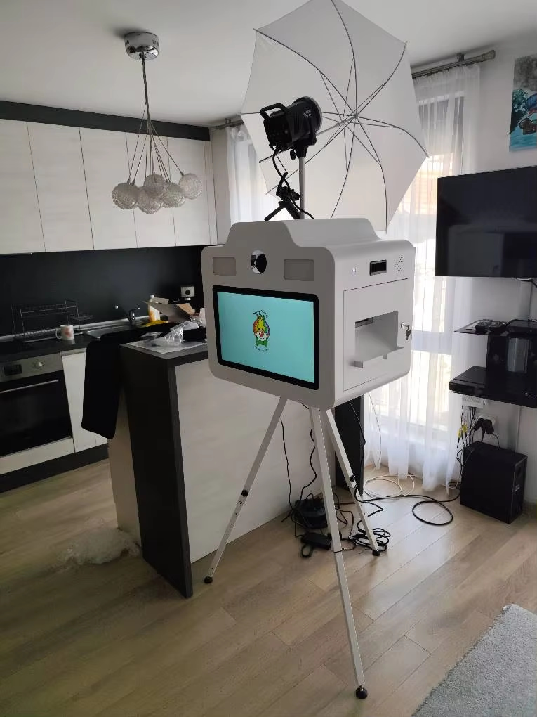 셀피 DSLR 포토 부스 머신 이벤트 삼각대 포토부스, - Photo Booth Machine 리뷰 및 가격